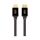 Kabel i złączka SILVER MONKEY X  HDMI - HDMI v 2.1 1m (certyfikat HDMI v 2.1) czarny